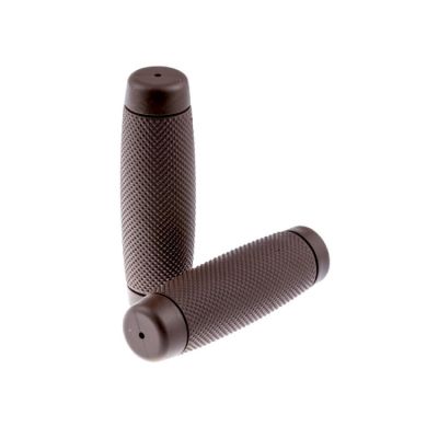 Highway Hawk H45-1209 Gripy Diamond Cut 22mm bez lanek hnědá 2ks